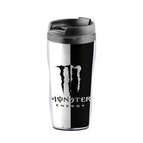 Термокружка-непроливайка с принтом MONSTER ENERGY (Z) в Рязани, внутренняя часть — пищевой пластик, наружная часть — прозрачный пластик, между ними — полиграфическая вставка с рисунком | объем — 350 мл, герметичная крышка | black monster | bmx | claw | cybersport | energy | monster | monster energy | moto | motocross | race | sport | киберспорт | когти | монстер энерджи | монстр | мото | мотокросс | ралли | скейтбординг | спорт | т | энергия