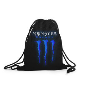 Рюкзак-мешок 3D с принтом MONSTER ENERGY (Z) в Рязани, 100% полиэстер | плотность ткани — 200 г/м2, размер — 35 х 45 см; лямки — толстые шнурки, застежка на шнуровке, без карманов и подкладки | black monster | bmx | claw | cybersport | energy | monster | monster energy | moto | motocross | race | sport | киберспорт | когти | монстер энерджи | монстр | мото | мотокросс | ралли | скейтбординг | спорт | т | энергия