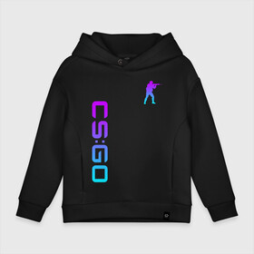 Детское худи Oversize хлопок с принтом CS GO NEON | КС ГО НЕОН в Рязани, френч-терри — 70% хлопок, 30% полиэстер. Мягкий теплый начес внутри —100% хлопок | боковые карманы, эластичные манжеты и нижняя кромка, капюшон на магнитной кнопке | astralis | awp | counter strike | cs go | cs go global offensive | cs:go | faze clan | hyper beast | team liquid | астралис | кс го | тим ликвид | фейз клан | хайпер бист