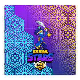 Магнитный плакат 3Х3 с принтом MORTIS BRAWL STARS в Рязани, Полимерный материал с магнитным слоем | 9 деталей размером 9*9 см | brawl | brawl stars | brawl stars rogue mortis | clash | mortis brawl stars | rogue mortis | бравл старс | бравл старс коварный мортис | игра | коварный мортис | мобильные игры | мортис