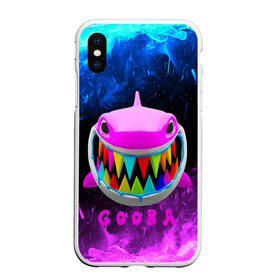 Чехол для iPhone XS Max матовый с принтом 6IX9INE- GOOBA в Рязани, Силикон | Область печати: задняя сторона чехла, без боковых панелей | 6ix9ine | 6ix9ine  gooba | gooba | акула | сикснайн | сиксти найн | сиксти найн репер | такаши | текаши | текаши сикснайн