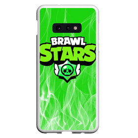 Чехол для Samsung S10E с принтом BRAWL STARS в Рязани, Силикон | Область печати: задняя сторона чехла, без боковых панелей | 8 bit | barley | brawl stars | brock | bull | colt | crow | dynamike | fire | frank | jessie | leon | nita | барли | бравл старс | брок | булл | ворон | джесси | динамайк | кольт | леон | огонь | фрэнк