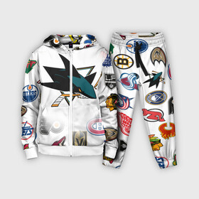 Детский костюм 3D с принтом San Jose Sharks (Z) в Рязани,  |  | anaheim ducks | arizona coyotes | boston bruins | buffalo sabres | calgary flames | canadiens de montreal | carolina hurricanes | chicago blackhawks | colorado avalanche | columbus blue jackets | dallas stars | detroit red wings | edmonton oil | hockey | 