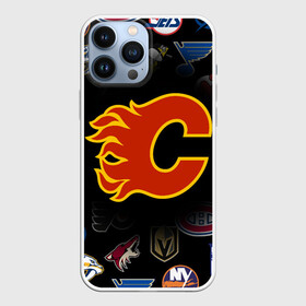 Чехол для iPhone 13 Pro Max с принтом Calgary Flames (Z) в Рязани,  |  | anaheim ducks | arizona coyotes | boston bruins | buffalo sabres | calgary flames | canadiens de montreal | carolina hurricanes | chicago blackhawks | colorado avalanche | columbus blue jackets | dallas stars | detroit red wings | edmonton oil | hockey | 