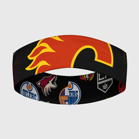 Повязка на голову 3D с принтом Calgary Flames (Z) в Рязани,  |  | anaheim ducks | arizona coyotes | boston bruins | buffalo sabres | calgary flames | canadiens de montreal | carolina hurricanes | chicago blackhawks | colorado avalanche | columbus blue jackets | dallas stars | detroit red wings | edmonton oil | hockey | 