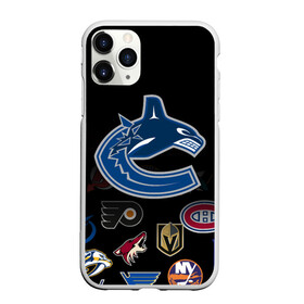 Чехол для iPhone 11 Pro матовый с принтом NHL Vancouver Canucks (Z) в Рязани, Силикон |  | anaheim ducks | arizona coyotes | boston bruins | buffalo sabres | canadiens de montreal | carolina hurricanes | chicago blackhawks | colorado | hockey | nhl | vancouver canucks | нхл | паттерн | спорт | хоккей