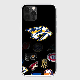 Чехол для iPhone 12 Pro Max с принтом NHL Nashville Predators (Z) в Рязани, Силикон |  | anaheim ducks | arizona coyotes | boston bruins | buffalo sabres | canadiens de montreal | carolina hurricanes | chicago blackhawks | colorado | hockey | nashville predators | nhl | нхл | паттерн | спорт | хоккей