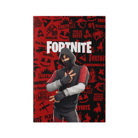 Обложка для паспорта матовая кожа с принтом FORTNITE x IKONIK в Рязани, натуральная матовая кожа | размер 19,3 х 13,7 см; прозрачные пластиковые крепления | deadmau5 | fortnite | fortnite 2 | fortnite x маршмелло | ikonik | marshmello | ninja | ninja streamer | raven | travis scott | ворон | иконик | ниндзя | пили | рейвен | трэвис скотт | фортнайт