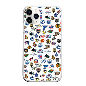 Чехол для iPhone 11 Pro матовый с принтом NHL PATTERN (Z) в Рязани, Силикон |  | anaheim ducks | arizona coyotes | boston bruins | buffalo sabres | calgary flames | canadiens de montreal | carolina hurricanes | chicago blackhawks | colorado | hockey | nhl | нхл | паттерн | спорт | хоккей