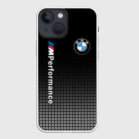 Чехол для iPhone 13 mini с принтом BMW M PERFORMANCE в Рязани,  |  | Тематика изображения на принте: bmw | bmw motorsport | bmw performance | carbon | m | m power | motorsport | performance | sport | бмв | карбон | моторспорт | спорт