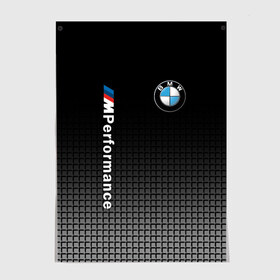 Постер с принтом BMW M PERFORMANCE в Рязани, 100% бумага
 | бумага, плотность 150 мг. Матовая, но за счет высокого коэффициента гладкости имеет небольшой блеск и дает на свету блики, но в отличии от глянцевой бумаги не покрыта лаком | bmw | bmw motorsport | bmw performance | carbon | m | m power | motorsport | performance | sport | бмв | карбон | моторспорт | спорт