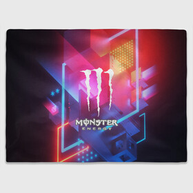 Плед 3D с принтом MONSTER ENERGY в Рязани, 100% полиэстер | закругленные углы, все края обработаны. Ткань не мнется и не растягивается | amg | auto | bmw | honda | jdm | mercedes | nissan | porsche | racing | sport | subar | toyota | автомобил | автомобильные | киа | лексус | марка | машины | митсубиси | ниссан | порше | спорт | субару | тесла | тойота | хонда