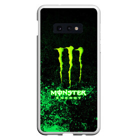 Чехол для Samsung S10E с принтом MONSTER ENERGY в Рязани, Силикон | Область печати: задняя сторона чехла, без боковых панелей | amg | auto | bmw | honda | jdm | mercedes | nissan | porsche | racing | sport | subar | toyota | автомобил | автомобильные | киа | лексус | марка | машины | митсубиси | ниссан | порше | спорт | субару | тесла | тойота | хонда