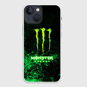 Чехол для iPhone 13 mini с принтом MONSTER ENERGY в Рязани,  |  | amg | auto | bmw | honda | jdm | mercedes | nissan | porsche | racing | sport | subar | toyota | автомобил | автомобильные | киа | лексус | марка | машины | митсубиси | ниссан | порше | спорт | субару | тесла | тойота | хонда