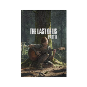 Обложка для паспорта матовая кожа с принтом The Last of Us part 2 в Рязани, натуральная матовая кожа | размер 19,3 х 13,7 см; прозрачные пластиковые крепления | Тематика изображения на принте: day | ellie | games | joel | naughty dog | день | джоэл | игры | одни из нас | часть 2 | элли