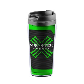 Термокружка-непроливайка с принтом MONSTER ENERGY (Z) в Рязани, внутренняя часть — пищевой пластик, наружная часть — прозрачный пластик, между ними — полиграфическая вставка с рисунком | объем — 350 мл, герметичная крышка | Тематика изображения на принте: black monster | bmx | claw | cybersport | energy | monster | monster energy | moto | motocross | race | sport | киберспорт | когти | монстер энерджи | монстр | мото | мотокросс | ралли | скейтбординг | спорт | энергия