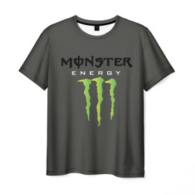 Мужская футболка 3D с принтом MONSTER ENERGY (Z) в Рязани, 100% полиэфир | прямой крой, круглый вырез горловины, длина до линии бедер | black monster | bmx | claw | cybersport | energy | monster | monster energy | moto | motocross | race | sport | киберспорт | когти | монстер энерджи | монстр | мото | мотокросс | ралли | скейтбординг | спорт | энергия