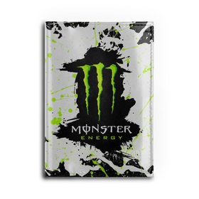 Обложка для автодокументов с принтом MONSTER ENERGY (Z) в Рязани, натуральная кожа |  размер 19,9*13 см; внутри 4 больших “конверта” для документов и один маленький отдел — туда идеально встанут права | Тематика изображения на принте: black monster | bmx | claw | cybersport | energy | monster | monster energy | moto | motocross | race | sport | киберспорт | когти | монстер энерджи | монстр | мото | мотокросс | ралли | скейтбординг | спорт | т | энергия