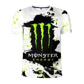 Мужская футболка 3D спортивная с принтом MONSTER ENERGY (Z) в Рязани, 100% полиэстер с улучшенными характеристиками | приталенный силуэт, круглая горловина, широкие плечи, сужается к линии бедра | black monster | bmx | claw | cybersport | energy | monster | monster energy | moto | motocross | race | sport | киберспорт | когти | монстер энерджи | монстр | мото | мотокросс | ралли | скейтбординг | спорт | т | энергия