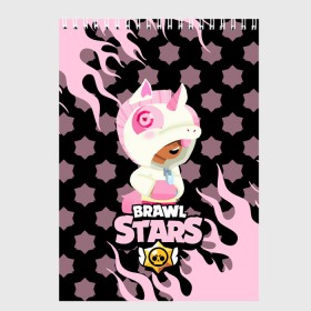 Скетчбук с принтом Brawl stars Unicorn. в Рязани, 100% бумага
 | 48 листов, плотность листов — 100 г/м2, плотность картонной обложки — 250 г/м2. Листы скреплены сверху удобной пружинной спиралью | bibi | brawl stars | coach mike | leon | leon shark | mecha crow | mr.p | sally leon | sandy | sprout | unicorn | virus 8 bit | биби | бравл старс | вирус 8 бит | леон | оборотень | спроут | сэли леон