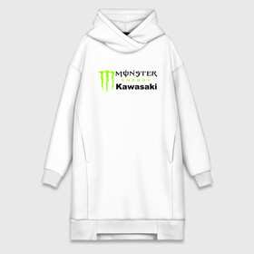 Платье-худи хлопок с принтом KAWASAKI | MONSTER ENERGY (Z) в Рязани,  |  | bike | energy | kawasaki | monster | monster energy | moto | motocross | ninja | sport | zzr | кавасаки | кавасаки ниндзя | монстер энерджи | монстр | мото | мотокросс | ниндзя | спорт | энергия