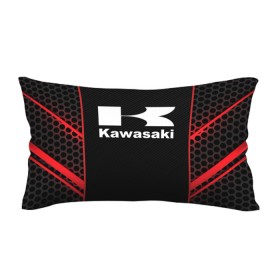 Подушка 3D антистресс с принтом KAWASAKI (Z) в Рязани, наволочка — 100% полиэстер, наполнитель — вспененный полистирол | состоит из подушки и наволочки на молнии | bike | kawasaki | moto | motocycle | ninja | sportmotorcycle | zzr | кавасаки | кавасаки ниндзя | мото | мотоспорт | ниндзя