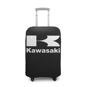 Чехол для чемодана 3D с принтом KAWASAKI (Z) в Рязани, 86% полиэфир, 14% спандекс | двустороннее нанесение принта, прорези для ручек и колес | bike | kawasaki | moto | motocycle | ninja | sportmotorcycle | zzr | кавасаки | кавасаки ниндзя | мото | мотоспорт | ниндзя