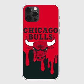 Чехол для iPhone 12 Pro Max с принтом Chicago Bulls в Рязани, Силикон |  | Тематика изображения на принте: 23 | air jordan | bulls | chicago bulls | jordan | michael jordan | nba | paris saint germain | psg | red | sport | быки | джордан | майкл джордан | псж | спорт | чикаго буллс