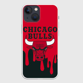 Чехол для iPhone 13 mini с принтом Chicago Bulls. в Рязани,  |  | 23 | air jordan | bulls | chicago bulls | jordan | michael jordan | nba | paris saint germain | psg | red | sport | быки | джордан | майкл джордан | псж | спорт | чикаго буллс