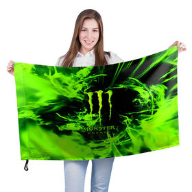 Флаг 3D с принтом MONSTER ENERGY в Рязани, 100% полиэстер | плотность ткани — 95 г/м2, размер — 67 х 109 см. Принт наносится с одной стороны | energy | honda | mercedes | monster energy | porsche | racing | sport | toyota | автомобил | автомобильные | марка | машины | митсубиси | монстр | монстр энерджи | порше | спорт | тесла | тойота | хонда