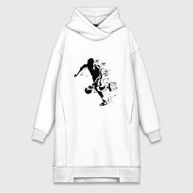 Платье-худи хлопок с принтом MICHAEL JORDAN  (Z) в Рязани,  |  | 23 | bulls | chicago bulls | jordan | logo | michael jordan | nba | paris saint germain | psg | red | sport | быки | джордан | лого | майкл джордан | псж | спорт | чикаго буллс