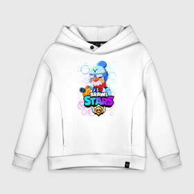 Детское худи Oversize хлопок с принтом BRAWL STARS GALE. в Рязани, френч-терри — 70% хлопок, 30% полиэстер. Мягкий теплый начес внутри —100% хлопок | боковые карманы, эластичные манжеты и нижняя кромка, капюшон на магнитной кнопке | 8 bit | brawl stars | crow | gale | leon | leon shark | max | mecha | mecha crow | mr.p | sally leon | shark | tara | virus 8 bit | werewolf leon | акула | берли | бравл старс | ворон | макс | оборотень