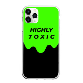 Чехол для iPhone 11 Pro Max матовый с принтом HIGHLY toxic 0 2 в Рязани, Силикон |  | Тематика изображения на принте: green | neon | street style | style | toxic