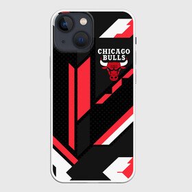 Чехол для iPhone 13 mini с принтом CHICAGO BULLS в Рязани,  |  | bulls | chicago | chicago bulls | nba | red bulls | usa | америка | быки | нба | сша | чикаго буллс
