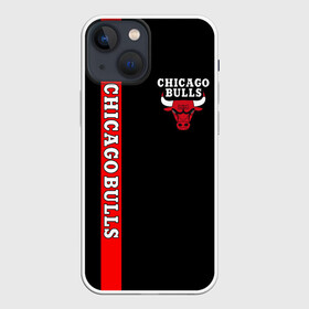 Чехол для iPhone 13 mini с принтом CHICAGO BULLS в Рязани,  |  | bulls | chicago | chicago bulls | nba | red bulls | usa | америка | быки | нба | сша | чикаго буллс