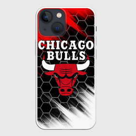 Чехол для iPhone 13 mini с принтом CHICAGO BULLS в Рязани,  |  | bulls | chicago | chicago bulls | nba | red bulls | usa | америка | быки | нба | сша | чикаго буллс