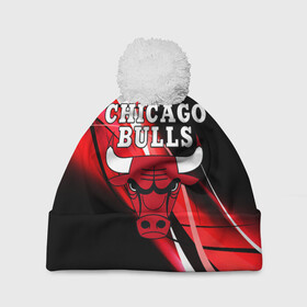 Шапка 3D c помпоном с принтом CHICAGO BULLS | ЧИКАГО БУЛЛС в Рязани, 100% полиэстер | универсальный размер, печать по всей поверхности изделия | 23 | bulls | chicago bulls | jordan | logo | michael jordan | nba | paris saint germain | psg | red | sport | быки | джордан | лого | майкл джордан | псж | спорт | чикаго буллс