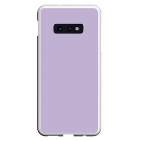 Чехол для Samsung S10E с принтом Лаванда в Рязани, Силикон | Область печати: задняя сторона чехла, без боковых панелей | Тематика изображения на принте: mask | medical mask | virus | вирус | коронавирус | маска | медицинская маска