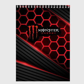 Скетчбук с принтом MONSTER ENERGY (Z) в Рязани, 100% бумага
 | 48 листов, плотность листов — 100 г/м2, плотность картонной обложки — 250 г/м2. Листы скреплены сверху удобной пружинной спиралью | black monster | bmx | claw | cybersport | energy | monster | monster energy | moto | motocross | race | sport | киберспорт | когти | монстер энерджи | монстр | мото | мотокросс | ралли | скейтбординг | спорт | то | энергия