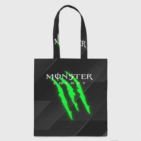 Сумка 3D повседневная с принтом MONSTER ENERGY (Z) в Рязани, 100% полиэстер | Плотность: 200 г/м2; Размер: 34×35 см; Высота лямок: 30 см | black monster | bmx | claw | cybersport | energy | monster | monster energy | moto | motocross | race | sport | киберспорт | когти | монстер энерджи | монстр | мото | мотокросс | ралли | скейтбординг | спорт | то | энергия