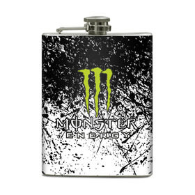 Фляга с принтом MONSTER ENERGY (Z) в Рязани, металлический корпус | емкость 0,22 л, размер 125 х 94 мм. Виниловая наклейка запечатывается полностью | black monster | bmx | claw | cybersport | energy | monster | monster energy | moto | motocross | race | sport | киберспорт | когти | монстер энерджи | монстр | мото | мотокросс | ралли | скейтбординг | спорт | то | энергия