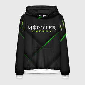 Мужская толстовка 3D с принтом MONSTER ENERGY (Z) в Рязани, 100% полиэстер | двухслойный капюшон со шнурком для регулировки, мягкие манжеты на рукавах и по низу толстовки, спереди карман-кенгуру с мягким внутренним слоем. | black monster | bmx | claw | cybersport | energy | monster | monster energy | moto | motocross | race | sport | киберспорт | когти | монстер энерджи | монстр | мото | мотокросс | ралли | скейтбординг | спорт | энергия