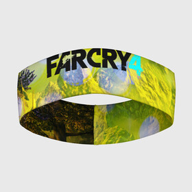 Повязка на голову 3D с принтом FARCRY4 в Рязани,  |  | far cry | farcry | game | ubisof | выживание | джунгли | игры | остров | фар край