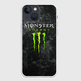 Чехол для iPhone 13 mini с принтом MONSTER ENERGY в Рязани,  |  | black monster | bmx | claw | cybersport | energy | monster | monster energy | moto | motocross | race | sport | киберспорт | когти | монстер энерджи | монстр | мото | мотокросс | ралли | скейтбординг | спорт | энергия