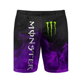 Мужские шорты спортивные с принтом MONSTER ENERGY в Рязани,  |  | black monster | bmx | claw | cybersport | energy | monster | monster energy | moto | motocross | race | sport | киберспорт | когти | монстер энерджи | монстр | мото | мотокросс | ралли | скейтбординг | спорт | энергия