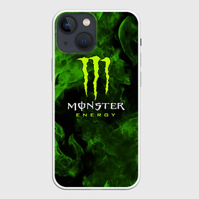 Чехол для iPhone 13 mini с принтом MONSTER ENERGY в Рязани,  |  | black monster | bmx | claw | cybersport | energy | monster | monster energy | moto | motocross | race | sport | киберспорт | когти | монстер энерджи | монстр | мото | мотокросс | ралли | скейтбординг | спорт | энергия