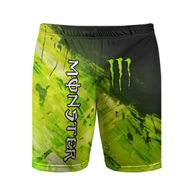 Мужские шорты спортивные с принтом MONSTER ENERGY в Рязани,  |  | black monster | bmx | claw | cybersport | energy | monster | monster energy | moto | motocross | race | sport | киберспорт | когти | монстер энерджи | монстр | мото | мотокросс | ралли | скейтбординг | спорт | энергия