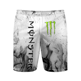 Мужские шорты спортивные с принтом MONSTER ENERGY в Рязани,  |  | black monster | bmx | claw | cybersport | energy | monster | monster energy | moto | motocross | race | sport | киберспорт | когти | монстер энерджи | монстр | мото | мотокросс | ралли | скейтбординг | спорт | энергия