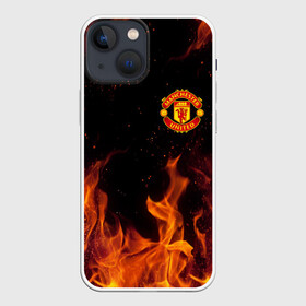 Чехол для iPhone 13 mini с принтом МАНЧЕСТЕР ЮНАЙТЕД в Рязани,  |  | fc | fcmu | football | football club | manchester united | red devils | sport | красные дьяволы | манчестер юнайтед | спорт | фк | фкмю | футбол | футбольный клуб