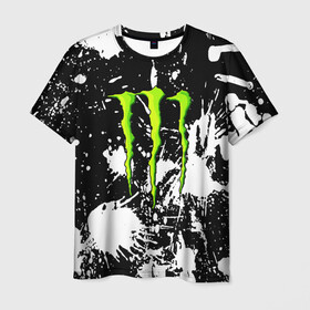 Мужская футболка 3D с принтом MONSTER ENERGY в Рязани, 100% полиэфир | прямой крой, круглый вырез горловины, длина до линии бедер | black monster | bmx | claw | cybersport | energy | monster | monster energy | moto | motocross | race | sport | киберспорт | когти | монстер энерджи | монстр | мото | мотокросс | ралли | скейтбординг | спорт | энергия